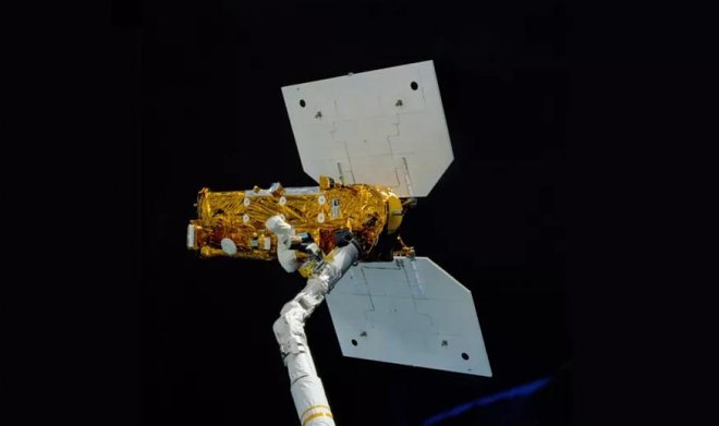 Запущенный в далеком 1984 году спутник НАСА вернулся на Землю