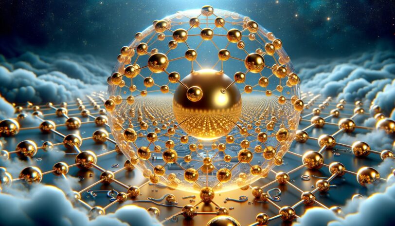 Шведские исследователи создали золотую фольгу толщиной в атом под названием Goldene
