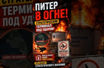 Атака дронов на Петербургский нефтяной терминал Сегодня 5 Июля 2026
