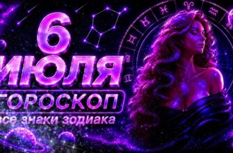 Гороскоп 6 Июля 2026 для ВСЕХ ЗНАКОВ ЗОДИАКА